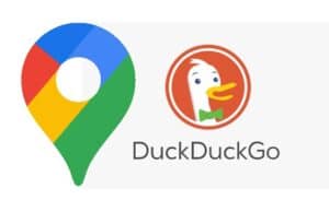 cómo utilizar mapas en Duckduckgo