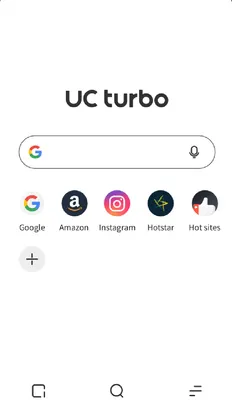 UC Browser Turbo - Diseño estético