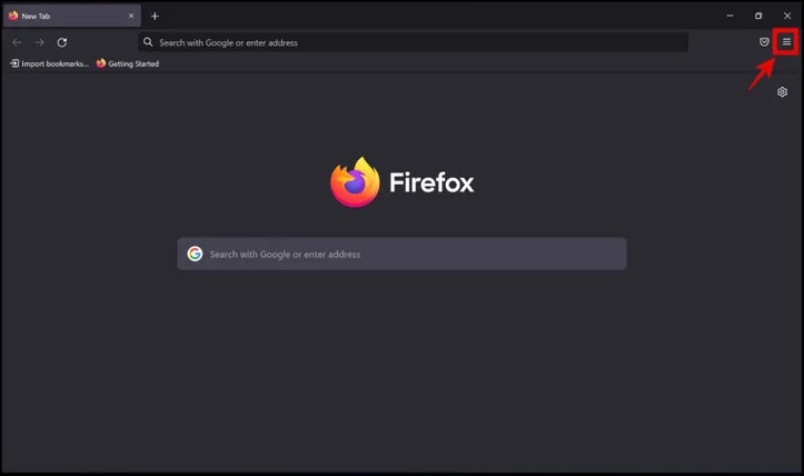 Borrar datos de navegación Firefox.