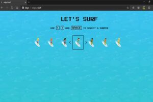 Cómo deshabilitar y habilitar Microsoft Edge Surf Game