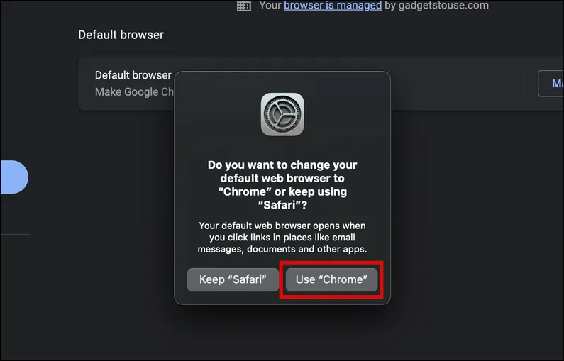 Configuraci贸n de Mac Chrome