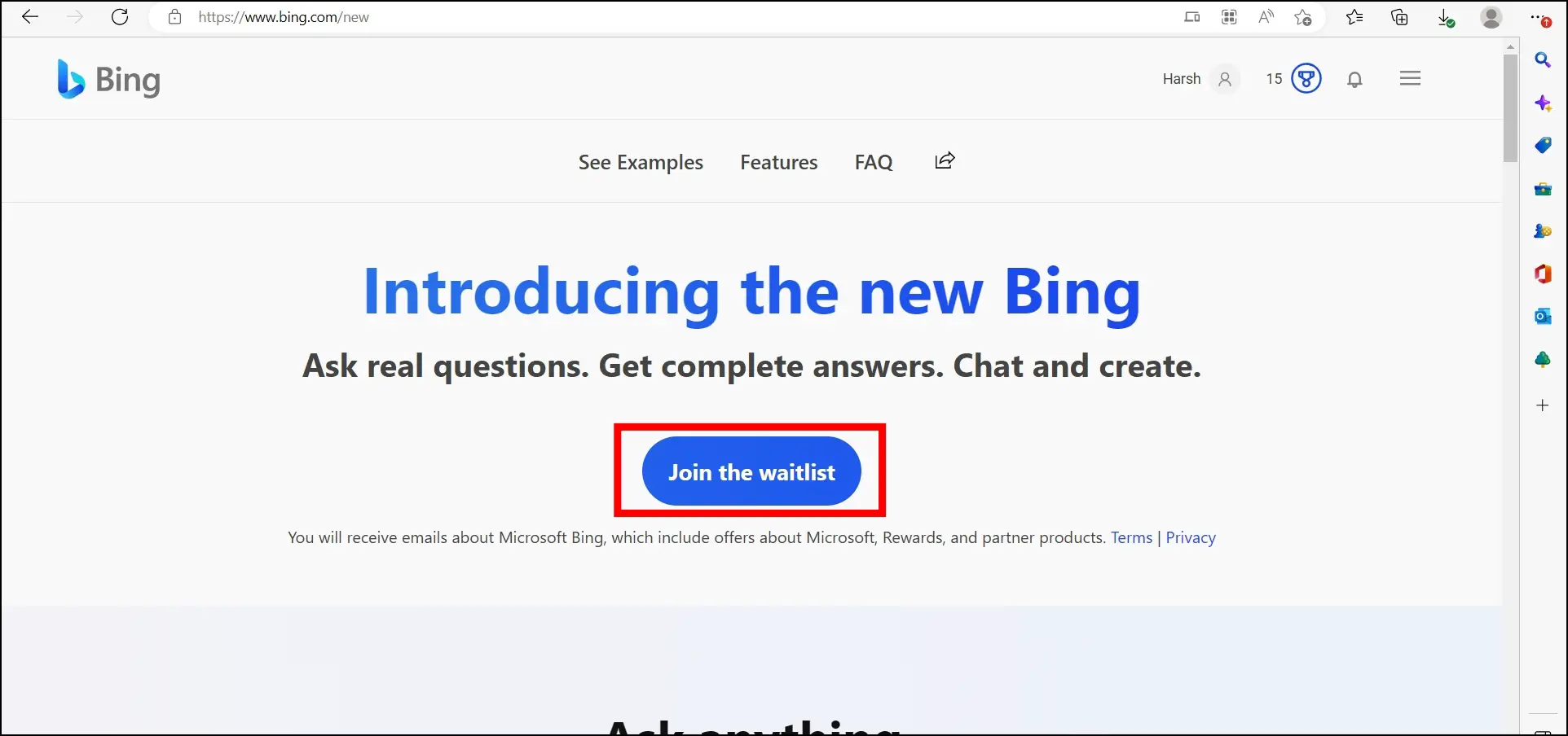 ¿Cómo usar la búsqueda de IA de Microsoft Bing?